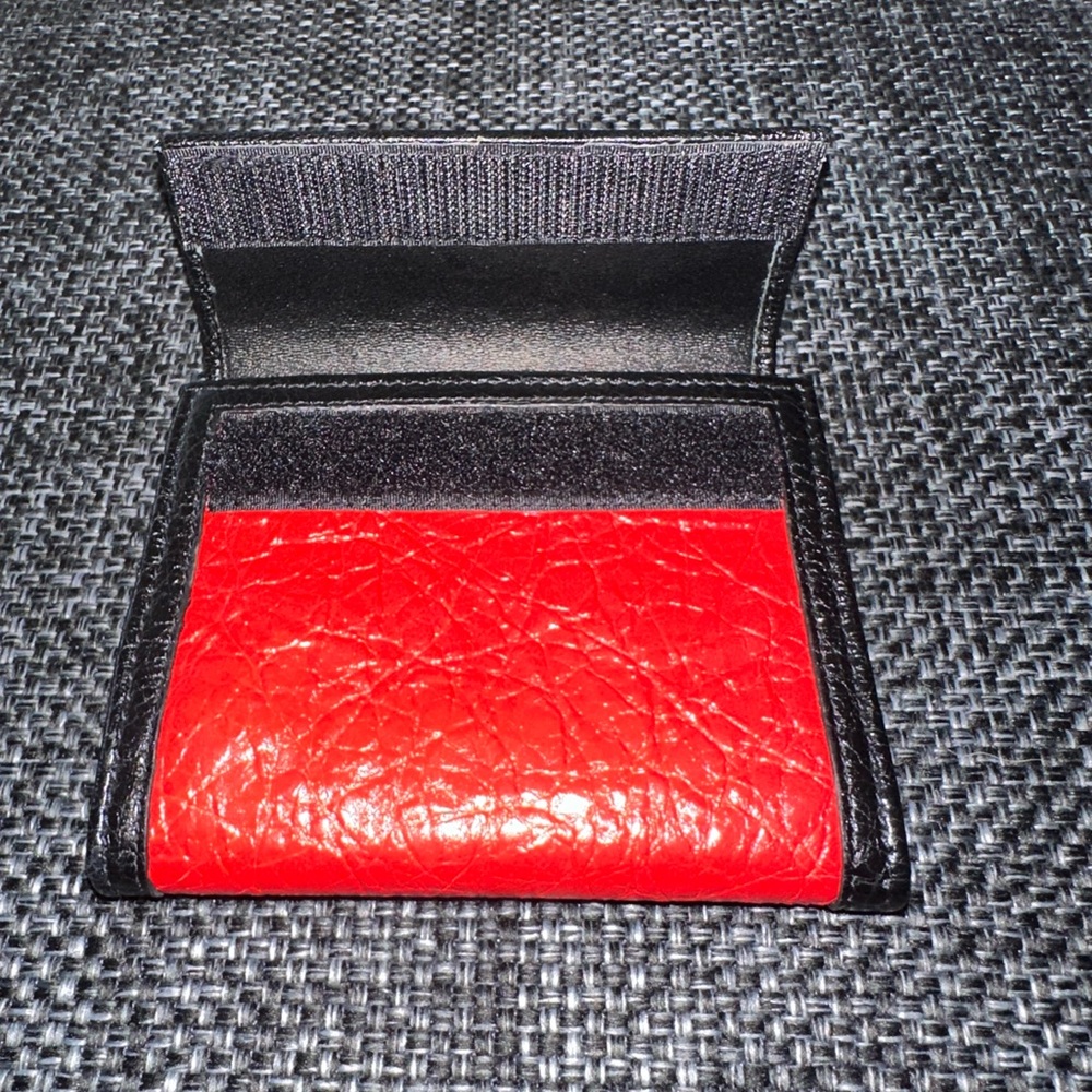 Balenciaga Red Arena Wallet - Picture 2 of 6